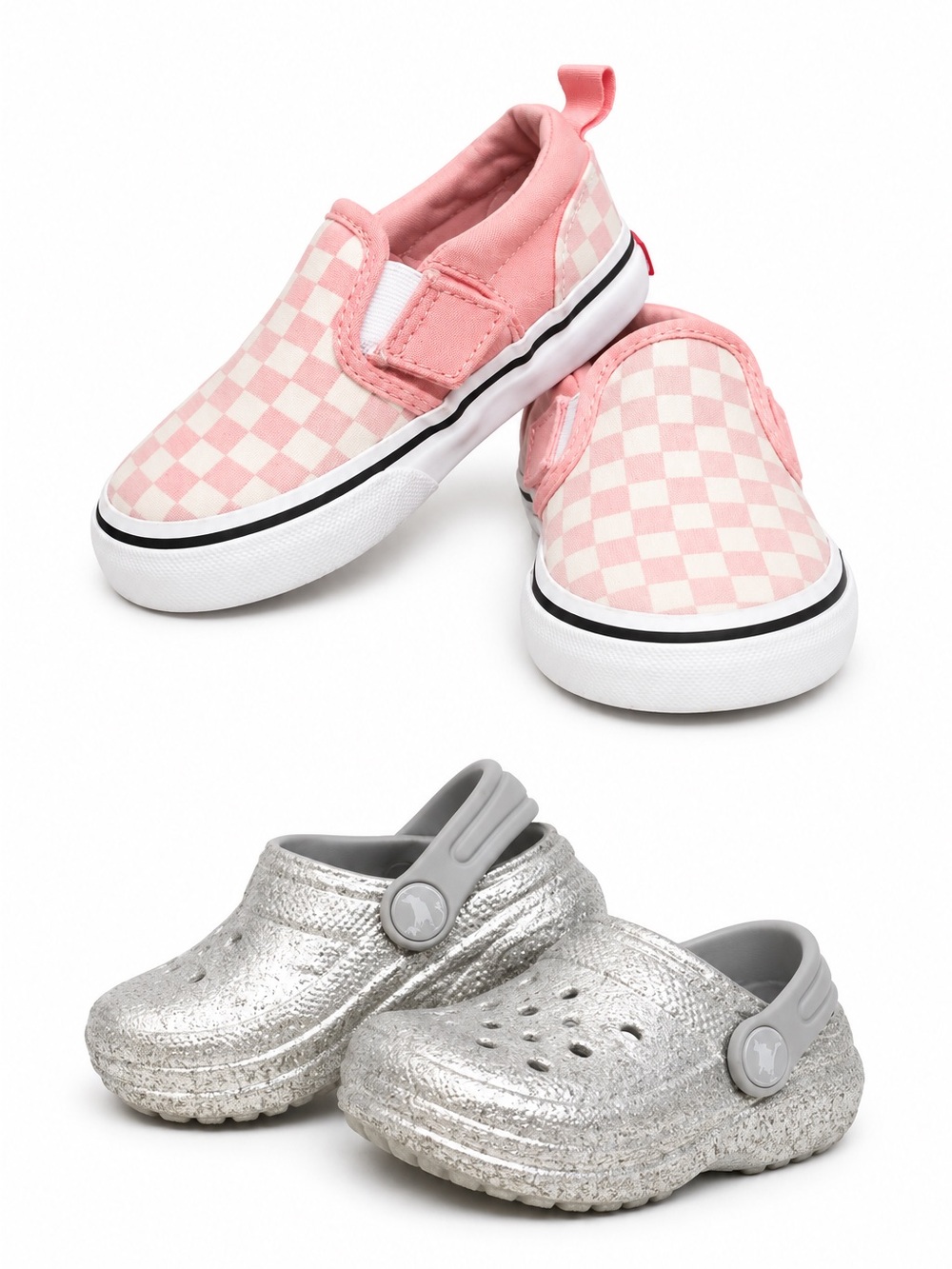 2 Piece Bundle Vans Crocs Toddler Kids Shoes – Size 6/6C GUC/EUC